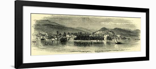 Isola Bella Lago Maggiore Italy-null-Framed Giclee Print