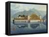 Isola Bella, Lake Maggiore: the Terraced Gardens-Mathias Gabriel Lory-Framed Stretched Canvas