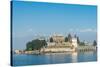 Isola Bella, one of the Borromeo Islands in winter, Lake Maggiore, Piedmont, Italian Lakes, Italy, -Alexandre Rotenberg-Stretched Canvas