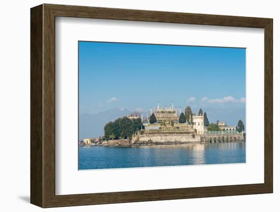 Isola Bella, one of the Borromeo Islands in winter, Lake Maggiore, Piedmont, Italian Lakes, Italy, -Alexandre Rotenberg-Framed Photographic Print