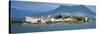 Isola Bella Seen from Ferry, Borromean Islands, Lake Maggiore, Piedmont, Italy-null-Stretched Canvas