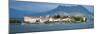 Isola Bella Seen from Ferry, Borromean Islands, Lake Maggiore, Piedmont, Italy-null-Mounted Photographic Print