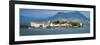 Isola Bella Seen from Ferry, Borromean Islands, Lake Maggiore, Piedmont, Italy-null-Framed Photographic Print