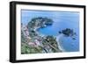 Isola Bella, Taormina, Messina, Sicily, Italy-Joana Kruse-Framed Photographic Print