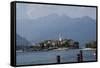 Isola dei Pescatori, from Isola Bella, Borromean Islands, Lake Maggiore, Piedmont, Italian Lakes, I-James Emmerson-Framed Stretched Canvas