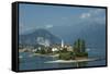 Isola dei Pescatori, from Isola Bella, Borromean Islands, Lake Maggiore, Piedmont, Italian Lakes, I-James Emmerson-Framed Stretched Canvas