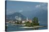 Isola dei Pescatori, from Isola Bella, Borromean Islands, Lake Maggiore, Piedmont, Italian Lakes, I-James Emmerson-Stretched Canvas