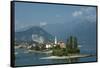 Isola dei Pescatori, from Isola Bella, Borromean Islands, Lake Maggiore, Piedmont, Italian Lakes, I-James Emmerson-Framed Stretched Canvas