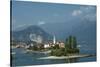 Isola dei Pescatori, from Isola Bella, Borromean Islands, Lake Maggiore, Piedmont, Italian Lakes, I-James Emmerson-Stretched Canvas