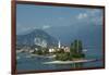 Isola dei Pescatori, from Isola Bella, Borromean Islands, Lake Maggiore, Piedmont, Italian Lakes, I-James Emmerson-Framed Photographic Print