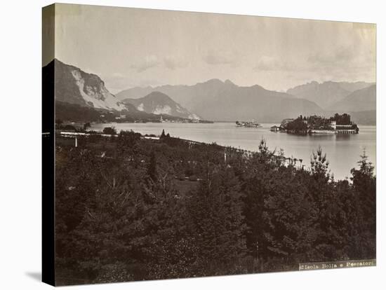 Isola Dei Pescatori (Island of the Fisherme), Lake Maggiore, Italy, 1890-null-Stretched Canvas