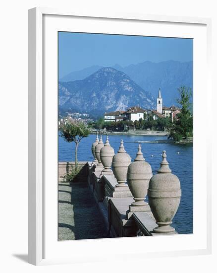 Isola Dei Pescatori, Lake Maggiore, Italy-Peter Thompson-Framed Photographic Print