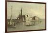 Isola Di San Michele in Venice-Giacomo Guardi-Framed Art Print