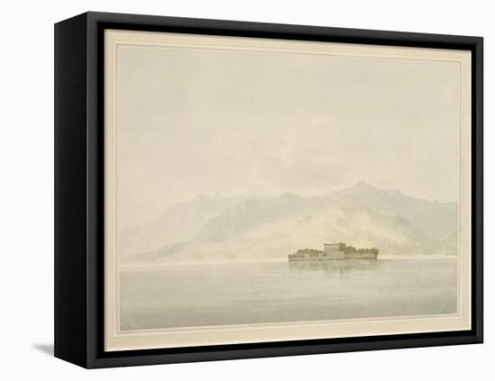 Isola Madre, Lago Maggiore, C.1781 (W/C over Graphite on Laid Paper)-John Warwick Smith-Framed Stretched Canvas