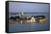 Isola San Giorgio, Venice, Veneto, Italy-James Emmerson-Framed Stretched Canvas