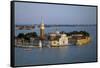 Isola San Giorgio, Venice, Veneto, Italy-James Emmerson-Framed Stretched Canvas