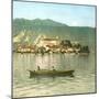 Isola San Giulio (Italy), Lake Orta-Leon, Levy et Fils-Mounted Premium Photographic Print