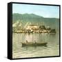 Isola San Giulio (Italy), Lake Orta-Leon, Levy et Fils-Framed Stretched Canvas