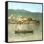 Isola San Giulio (Italy), Lake Orta-Leon, Levy et Fils-Framed Stretched Canvas