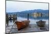 Isola San Giulio. San Giulio Island. Lake Orta. Piedmont, Italy-Tom Norring-Mounted Photographic Print