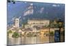 Isola San Giulio. San Giulio Island. Lake Orta. Piedmont, Italy-Tom Norring-Mounted Photographic Print