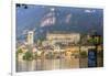 Isola San Giulio. San Giulio Island. Lake Orta. Piedmont, Italy-Tom Norring-Framed Photographic Print