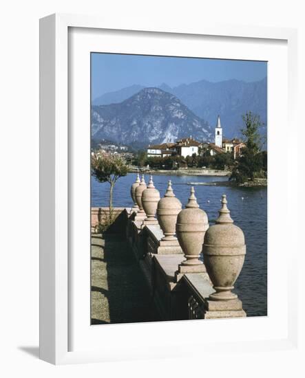 Isola Superior Dei Pescatori, Lake Maggiore, Italy-Peter Thompson-Framed Photographic Print