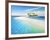 Isola tropicale-Adriano Galasso-Framed Art Print