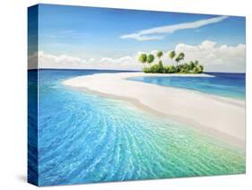Isola tropicale-Adriano Galasso-Stretched Canvas