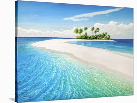 Isola tropicale-Adriano Galasso-Stretched Canvas