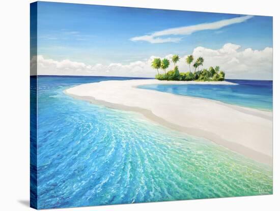 Isola tropicale-Adriano Galasso-Stretched Canvas