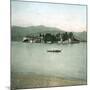 Isolated Bella (Islands Borromees), the Lago Maggiore-Leon, Levy et Fils-Mounted Photographic Print