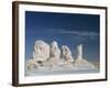 Isolated Chalk Towers, Remnants of Karst, Farafra Oasis, White Desert, Western Desert, Egypt-Waltham Tony-Framed Photographic Print