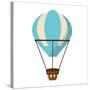 Isolated Hot Air Balloon Design-Jemastock-Stretched Canvas