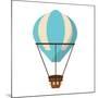 Isolated Hot Air Balloon Design-Jemastock-Mounted Art Print