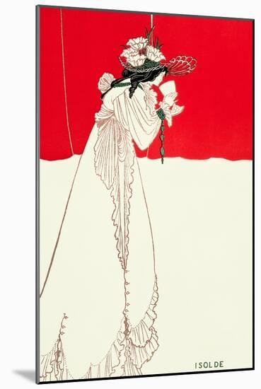 Isolde, 1895-Aubrey Beardsley-Mounted Giclee Print