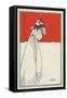Isolde by Aubrey Beardsley-Aubrey Beardsley-Framed Stretched Canvas