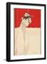 'Isolde', c1895, (1896)-Aubrey Beardsley-Framed Giclee Print