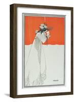 Isolde Drinking the Poison-Aubrey Beardsley-Framed Giclee Print