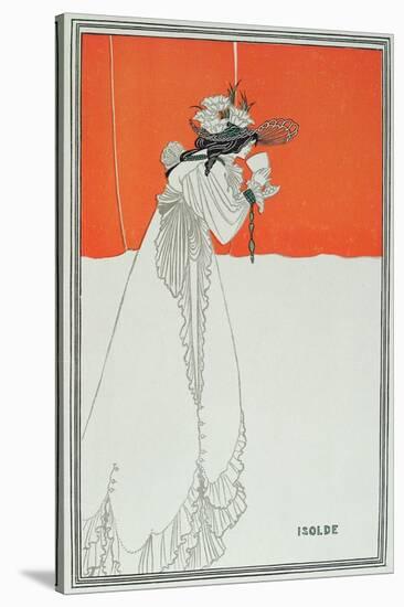 Isolde Drinking the Poison-Aubrey Beardsley-Stretched Canvas