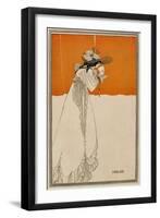 Isolde, Illustration from "The Studio," 1895-Aubrey Beardsley-Framed Giclee Print