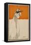 Isolde, Illustration from "The Studio," 1895-Aubrey Beardsley-Framed Stretched Canvas