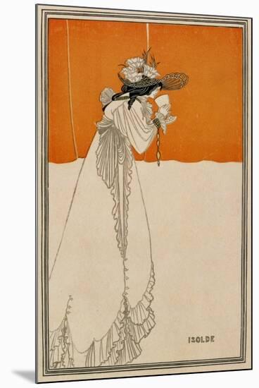 Isolde, Illustration from "The Studio," 1895-Aubrey Beardsley-Mounted Premium Giclee Print