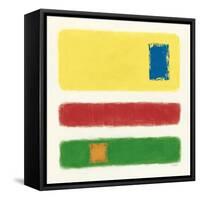 Isole Bright Primary-Mike Schick-Framed Stretched Canvas