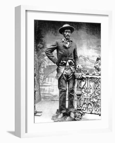 Isom Dart, C.1870-80-John I. Green-Framed Photographic Print