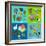 Isometric Animals Set-Macrovector-Framed Art Print