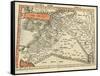 Israel and Arabia-Ptolemy-Framed Stretched Canvas