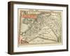 Israel and Arabia-Ptolemy-Framed Art Print