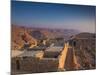 Israel, Dead Sea, Masada View of the Masada Plateau-Walter Bibikow-Mounted Photographic Print