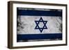 Israel Flag-igor stevanovic-Framed Art Print